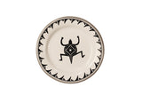 Mimbreño Bread & Butter Plate - "Lizard" Design