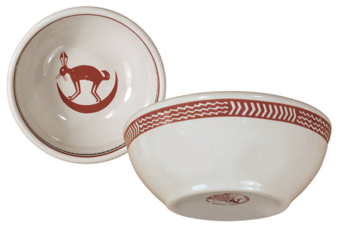 Mimbreño Cereal Bowl - "March Hare" Design