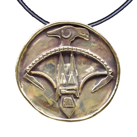 Catherine Maziere "THUNDERBIRD"  Pin/Pendant