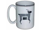 Mimbreño Mug -"Antelope" Design 11oz & 15oz