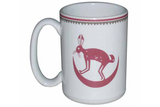 Mimbreño Mug -"March Hare in Crescent Moon" 11oz & 15oz