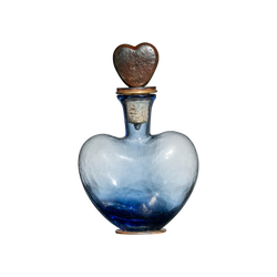 Jan Barboglio Do Corazones Decanter- Azul