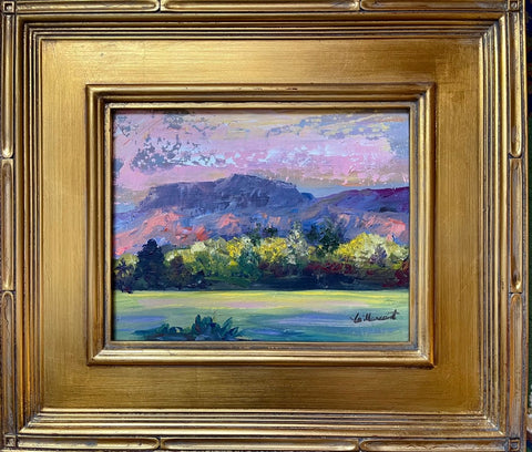 Sandy Vaillancourt "Pink Skies at Hermits Peak #3"