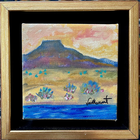 Sandy Vaillancourt "Sunrise at Pedernal Mesa #12"