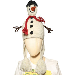 Peruvian Trade Snowman Hat