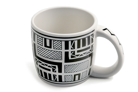Cliff Dweller Mug,  Ancestral Puebloan "Canyons" Design
