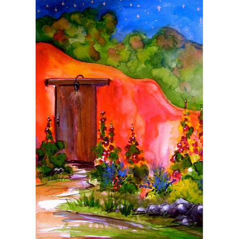Sandy Vaillancourt, "Gates of Santa Fe - Starry Night" | FRAMED PRINT